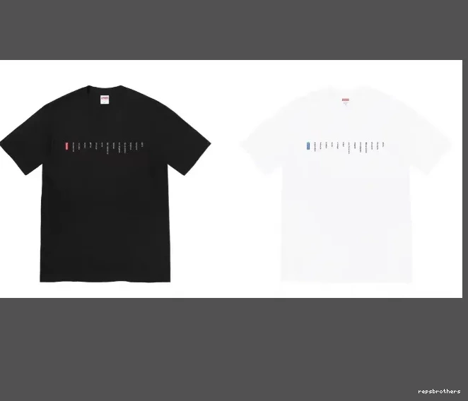 White sleeved M Label 23SS XL TEE Store City Location and Black L Short T-shirt S Small 0825